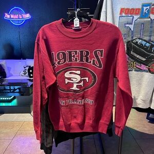 Vintage 49ers San Francisco Red Sweater